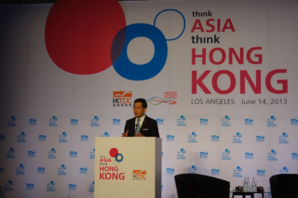 SCED promotes Hong Kong's business opportunities and tourism in Los Angeles